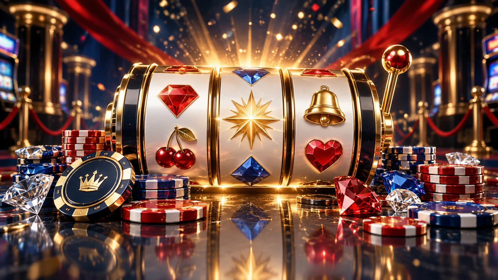 Tragamonedas, fichas y premios de National Casino Chile
